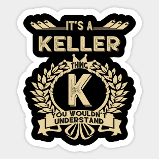 Keller Sticker